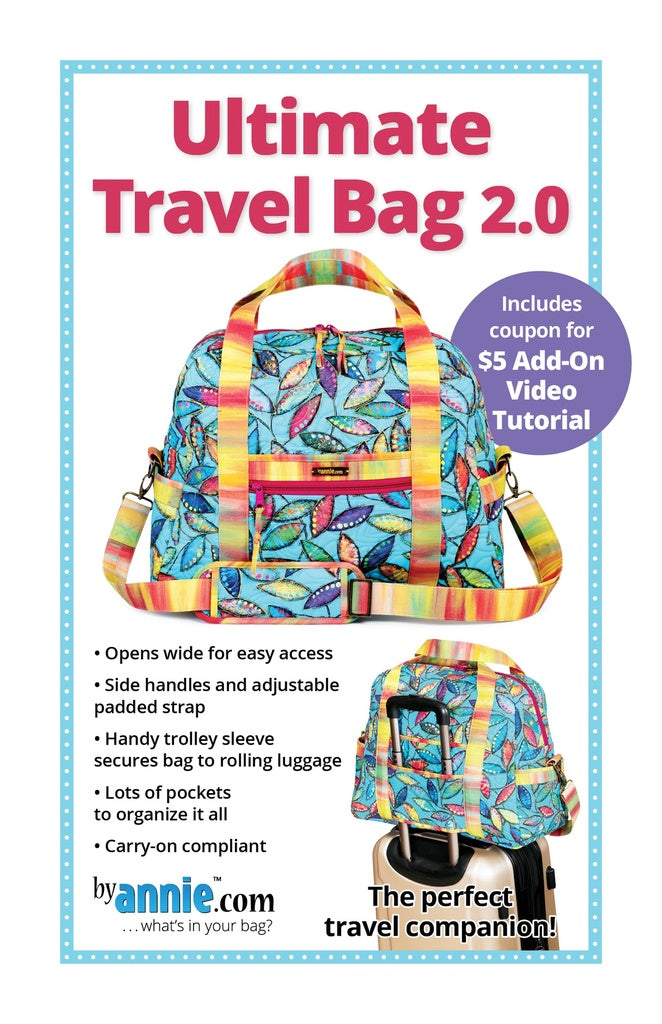 ByAnnie's Ultimate Travel Bag 2.0 Pattern PBA251-2