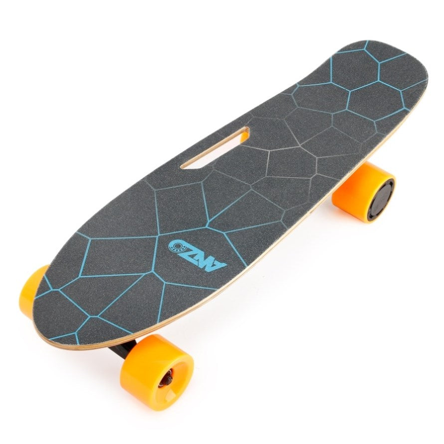ZNTS Small Electric Skateboard with Remote Control, 350W, Max 10 MPH, 7 Layers Maple E-Skateboard, load 42461428