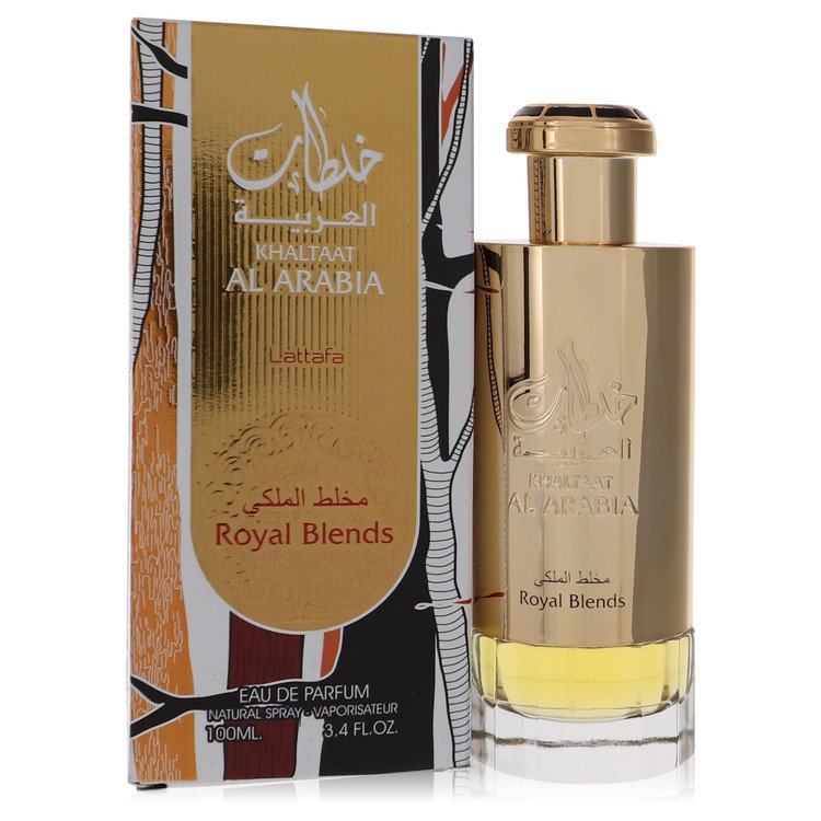 Khaltat Al Arabia by Lattafa Eau De Parfum Spray 3.4 oz for Men FX