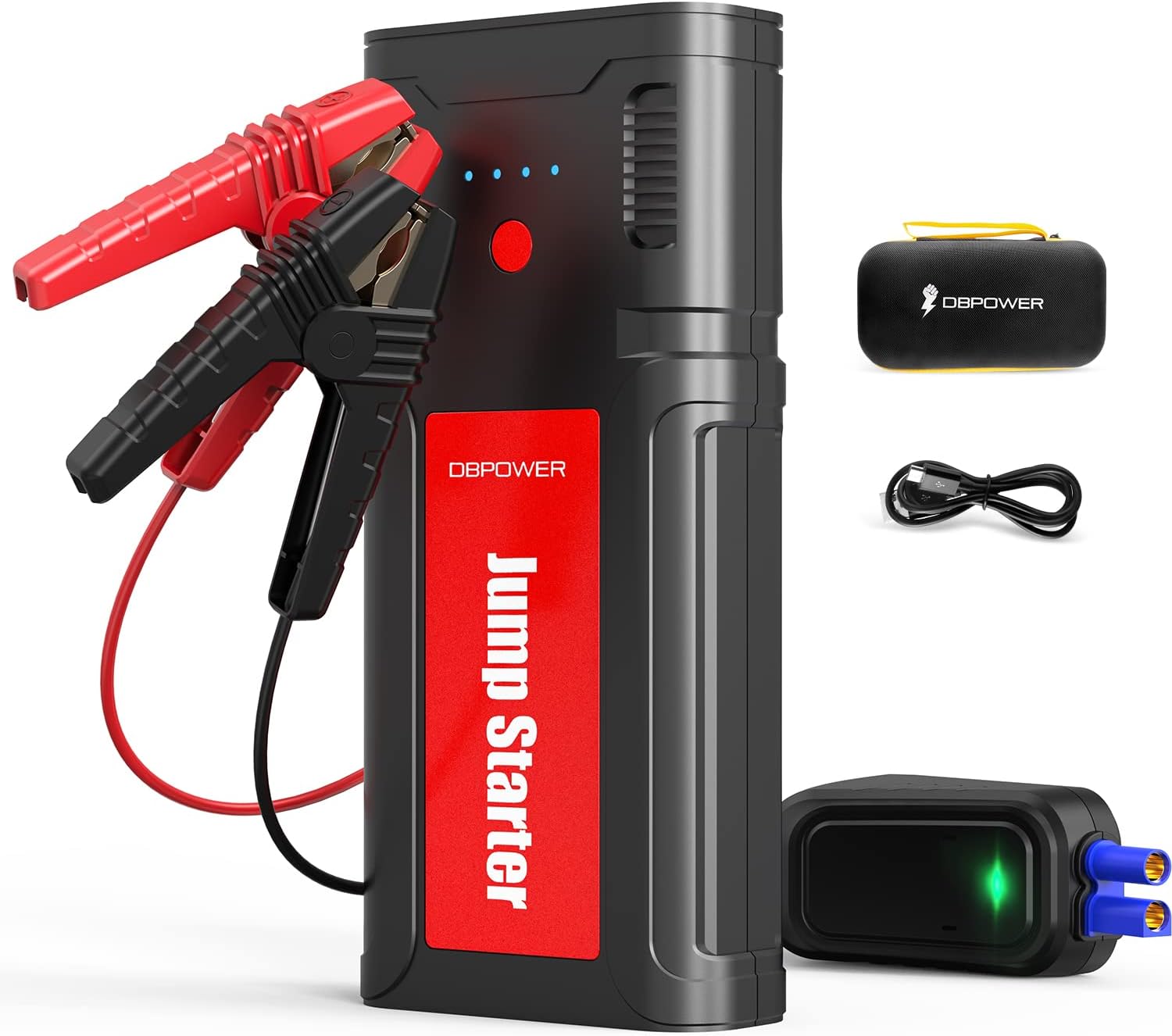 ZNTS DBPOWER Jump Starter Battery Pack, 2750A Peak 76.96Wh