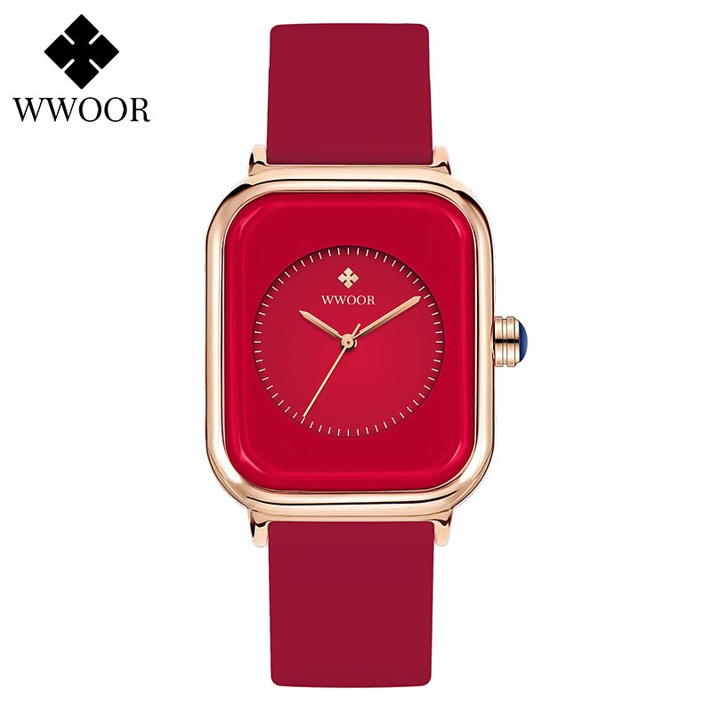 Elegant Rectangular Wristwatch