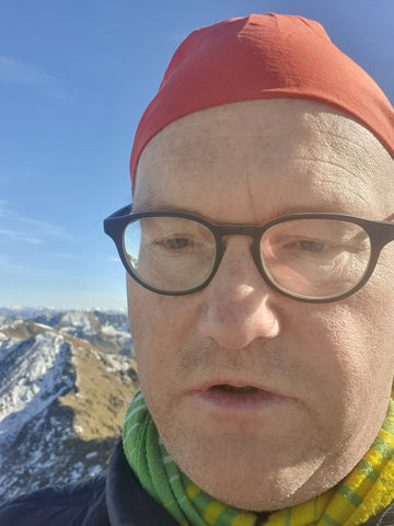 Thomas Wilken auf dem Pico de Tristaina in den Pyrenäen
