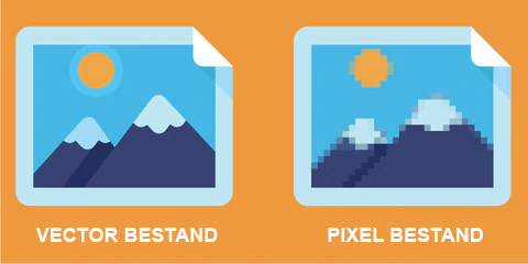 Vector bestand vs pixel bestand
