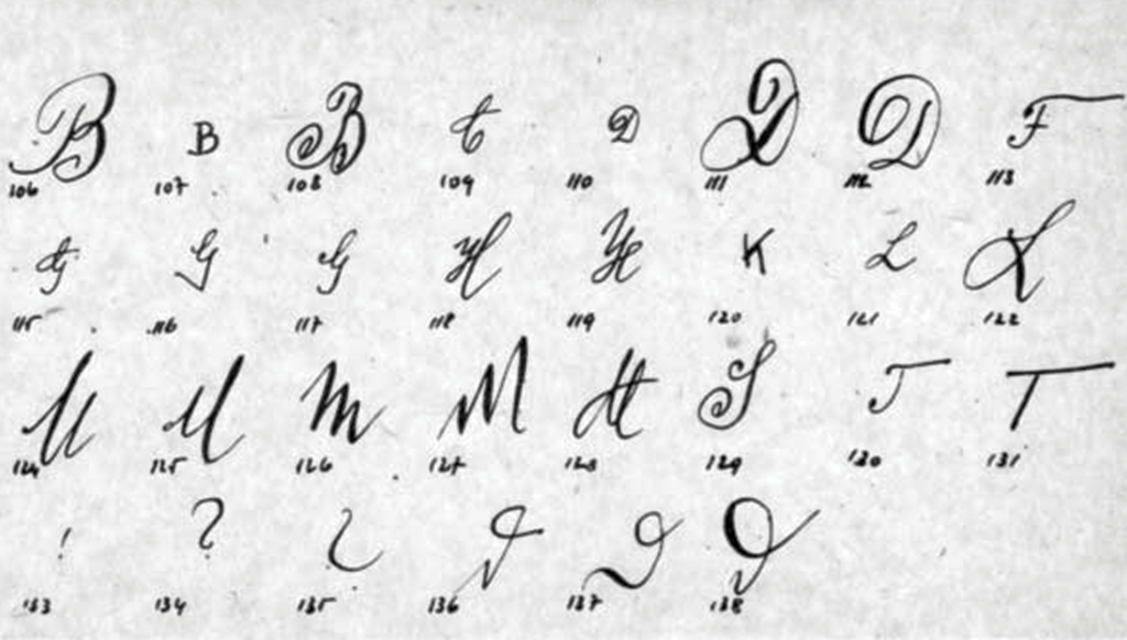 Graphology - every line has an almost magical meaning