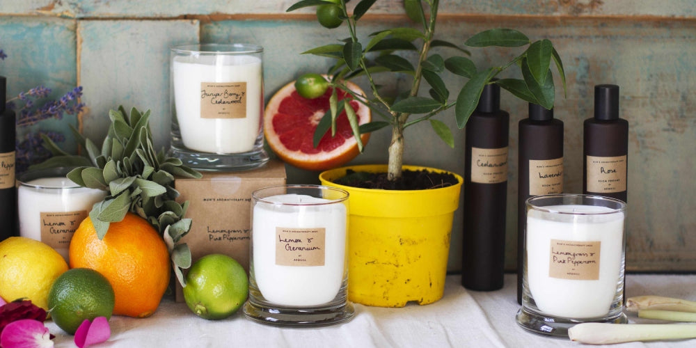 spring and uplifting citrus scents