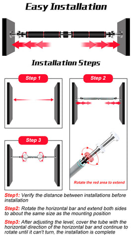 pull up bar installation instructions