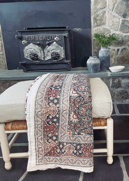 Wild Oats Interiors Blog How to style throw blankets