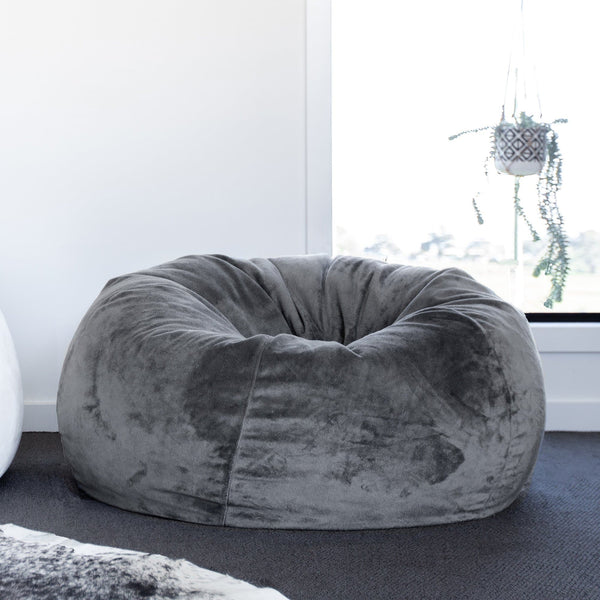 Linen Beanbag Sofas Cover Chairs, Bean Bag Chair Filler