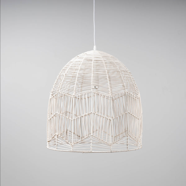 amalfi rattan lace pendant light