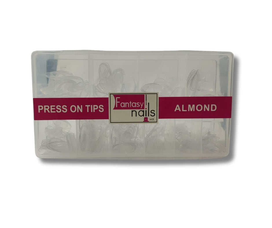 Fantasy Nails Tip Press On ALMOND - 500pcs