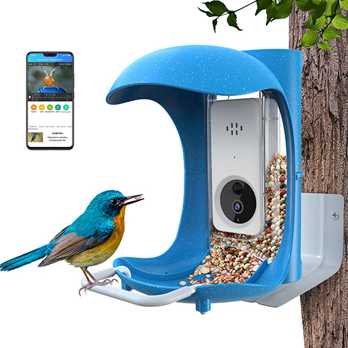 BirdDock Smart Bird Feeder with Camera WiFi APP Install