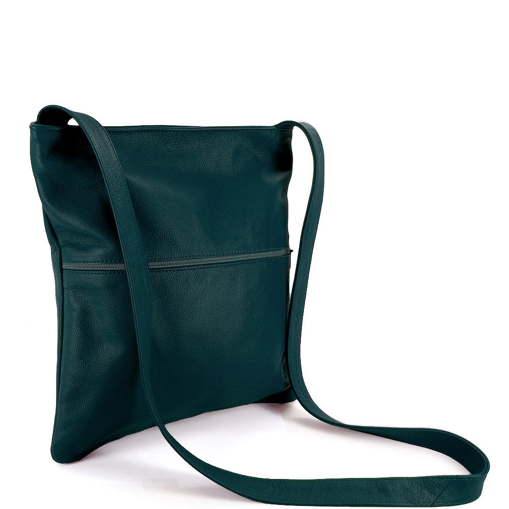 Sven lightweight vertical leather bag - Terrestra