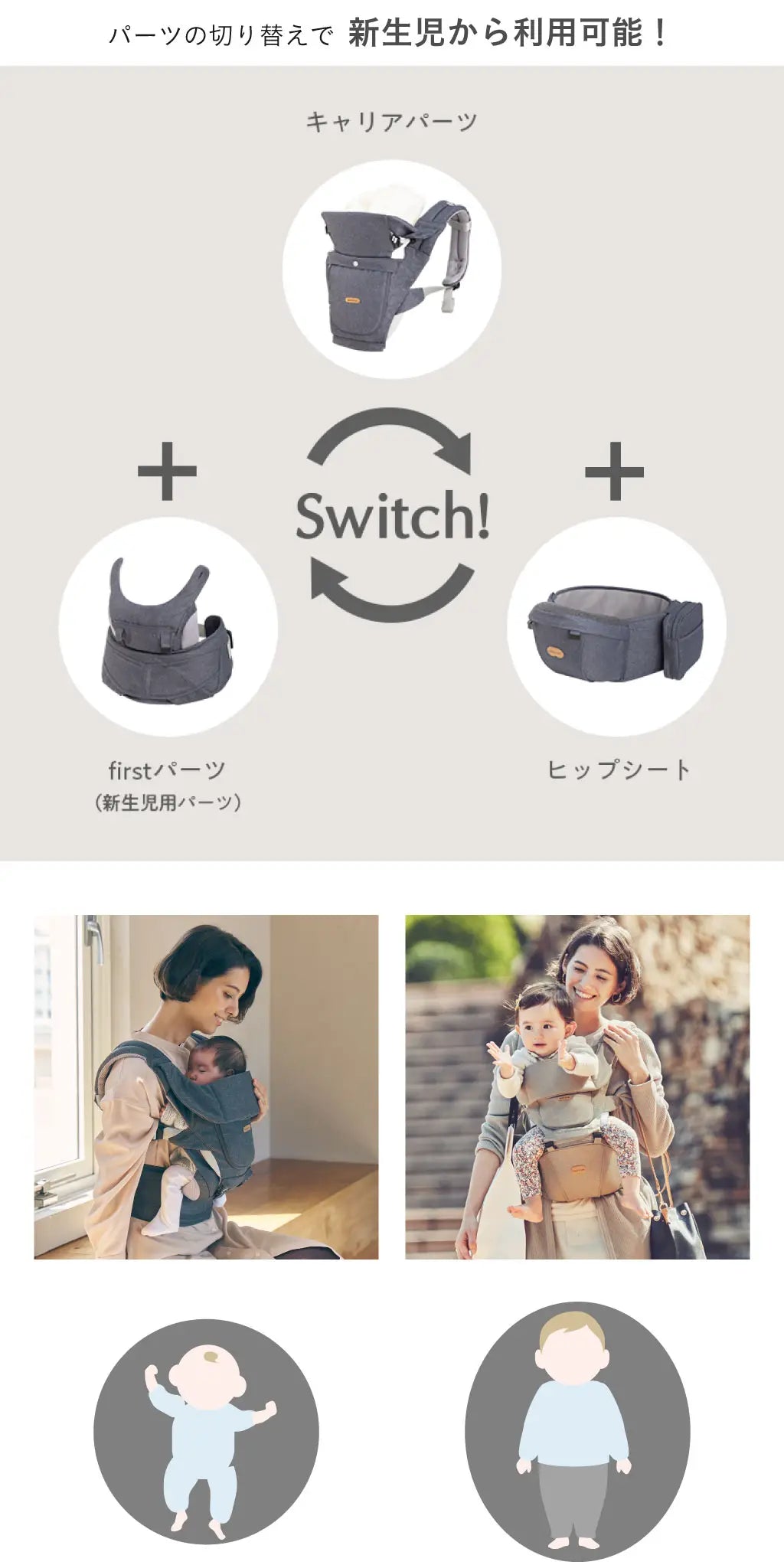 BELK-S」と「ONE-S」の違いについて – BABY&Me（ベビーアンドミー ...