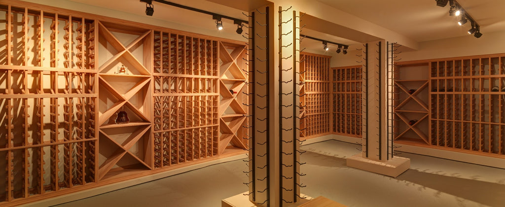 Super Large Residential Canada Custom Wine Cellar Project Modular Wooden and VintageView Racking