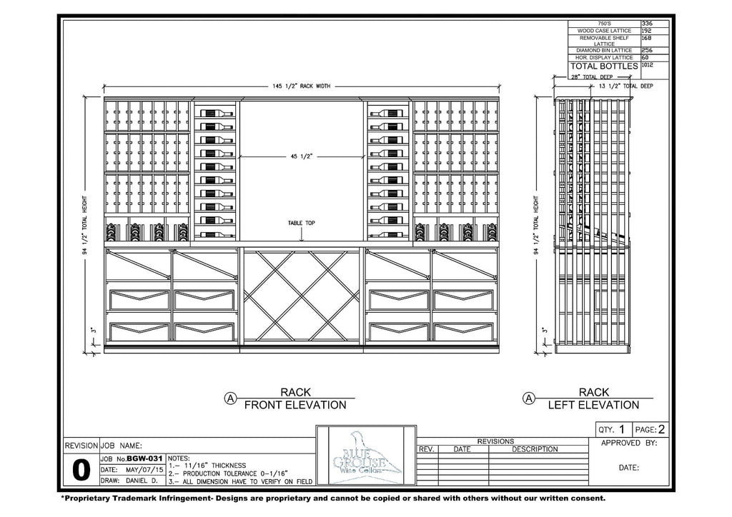 Page 6 of Wine Cellar Blueprint