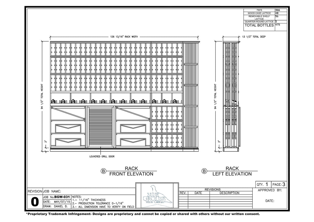 Page 8 of Wine Cellar Blueprint