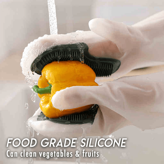 Heat-Resistant Silicone Dish Scrubber