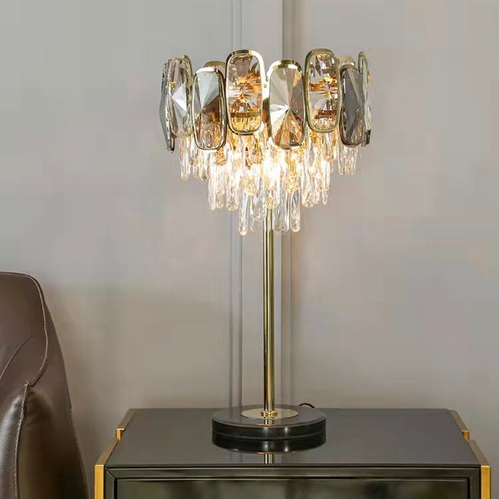 modern chandelier table lamp