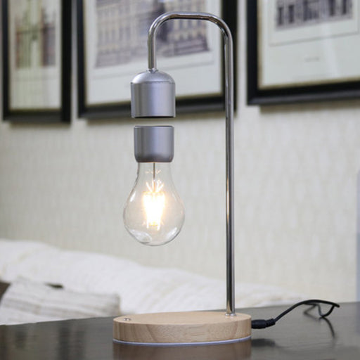 Magnetic Levitating Floating Table Lamp with 3D Printing LED Moon Nigh —  Lyfairs