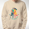 I'll Love You Forever, Valentine's Day Unisex Sweatshirt, Custom Sweatshirt, Personalized Sweatshirt