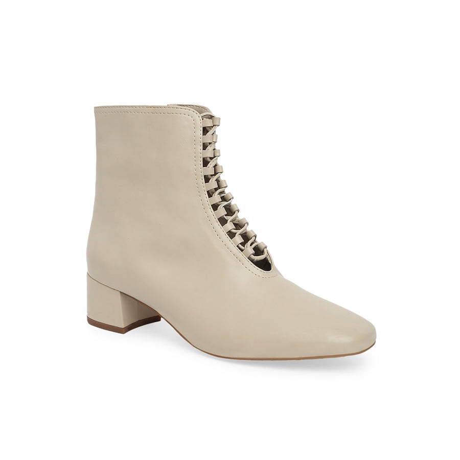 Jane Chic & Elegant Cream Boots
