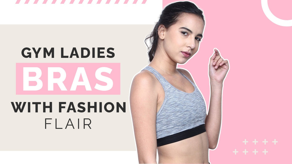 Gym Ladies Bras with Fashion Flair