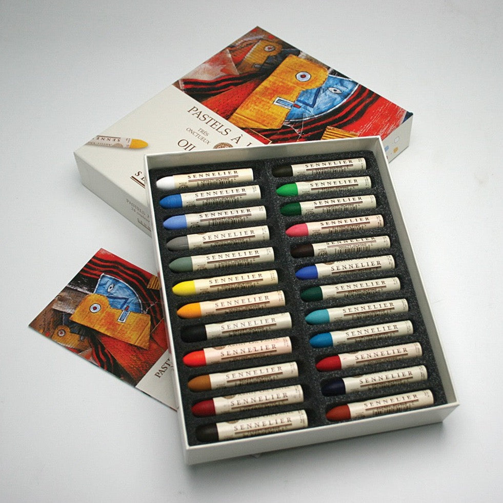 Sennelier Oil Pastels Set of 24 Portrait Colors