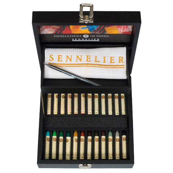 Sennelier : Oil Pastel : Wooden Box Set of 120