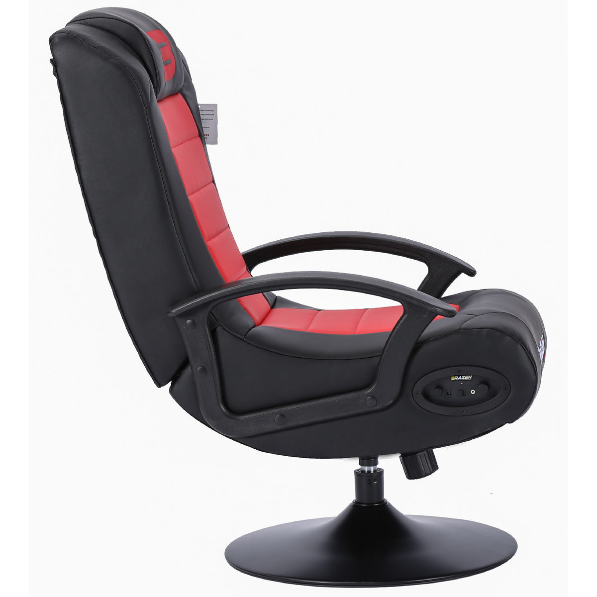 Pre-Loved BraZen Pride 2.1 Bluetooth Surround Sound Gaming Chair - Red