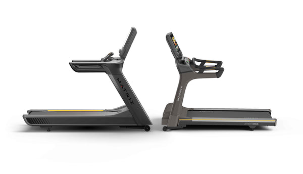 two treadmills back to back