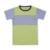 Boys Green & Grey Cut & Sew T-Shirt