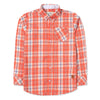 Boys Orange Check Shirt