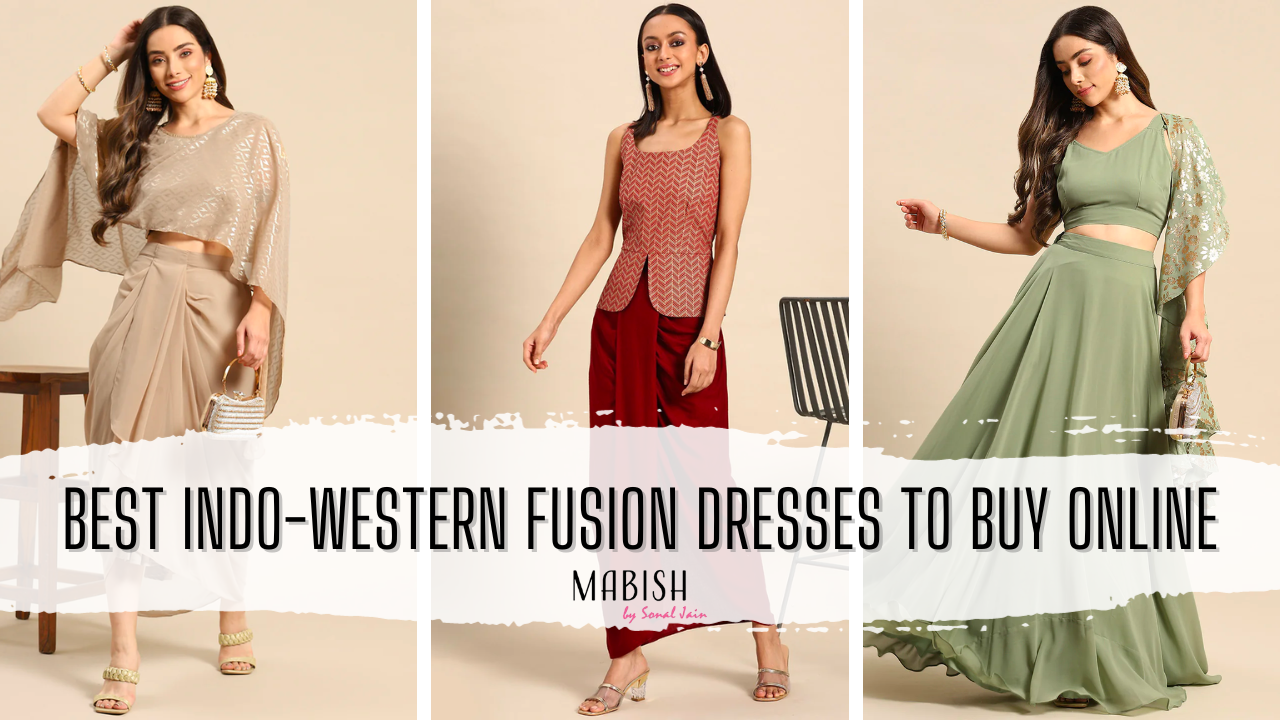 indo western fusion dresses