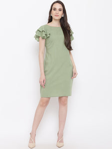 Double frill Sift dress
