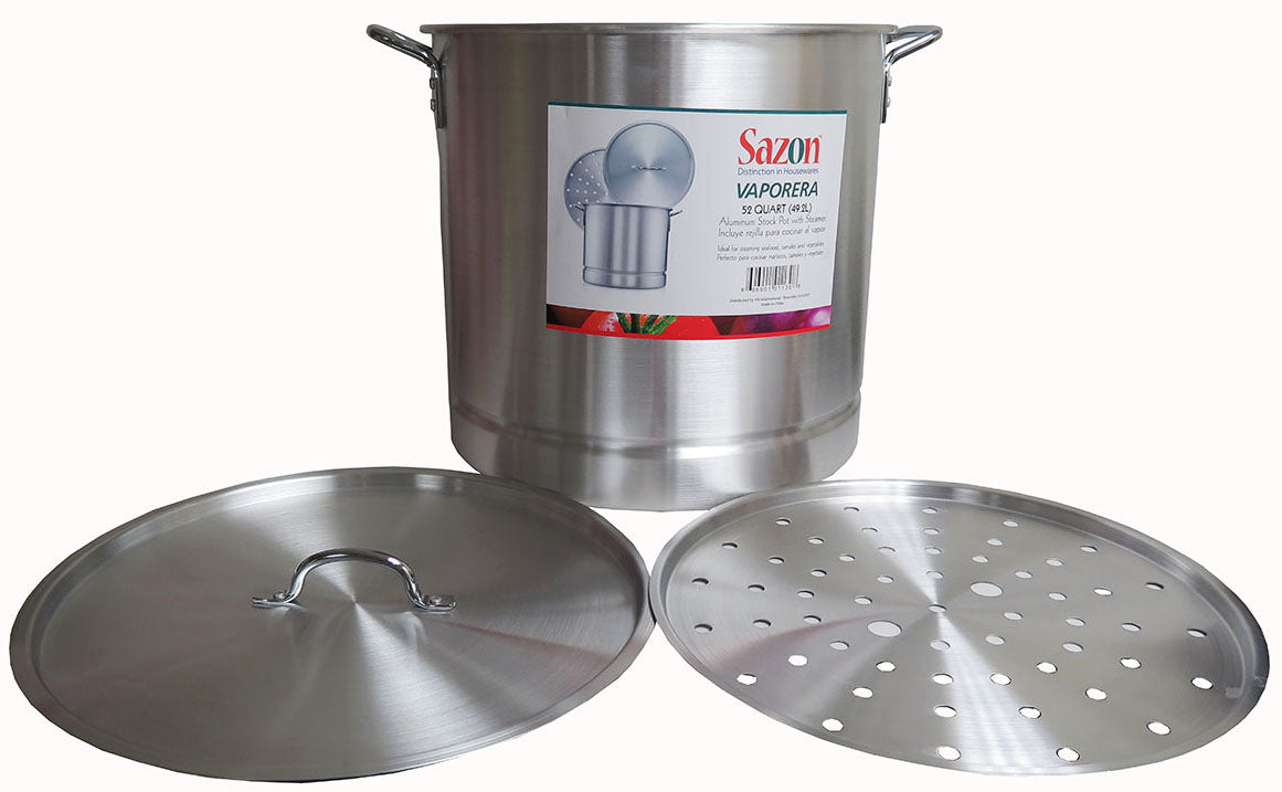 Salerno 24-Quart Aluminum Stock Pot