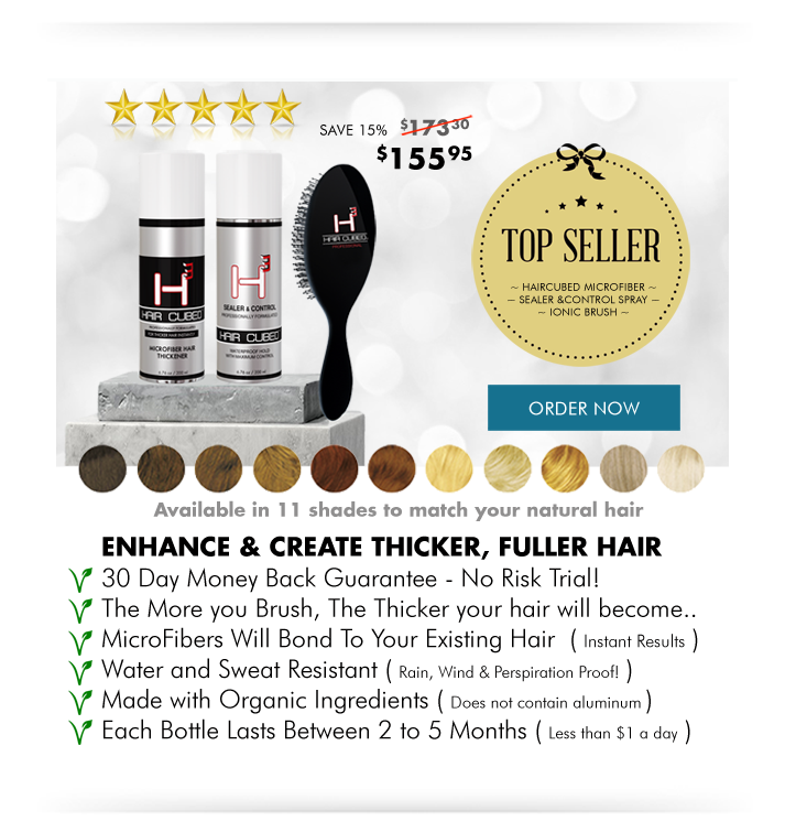 HairCubed enhance and create thicker fuller hair