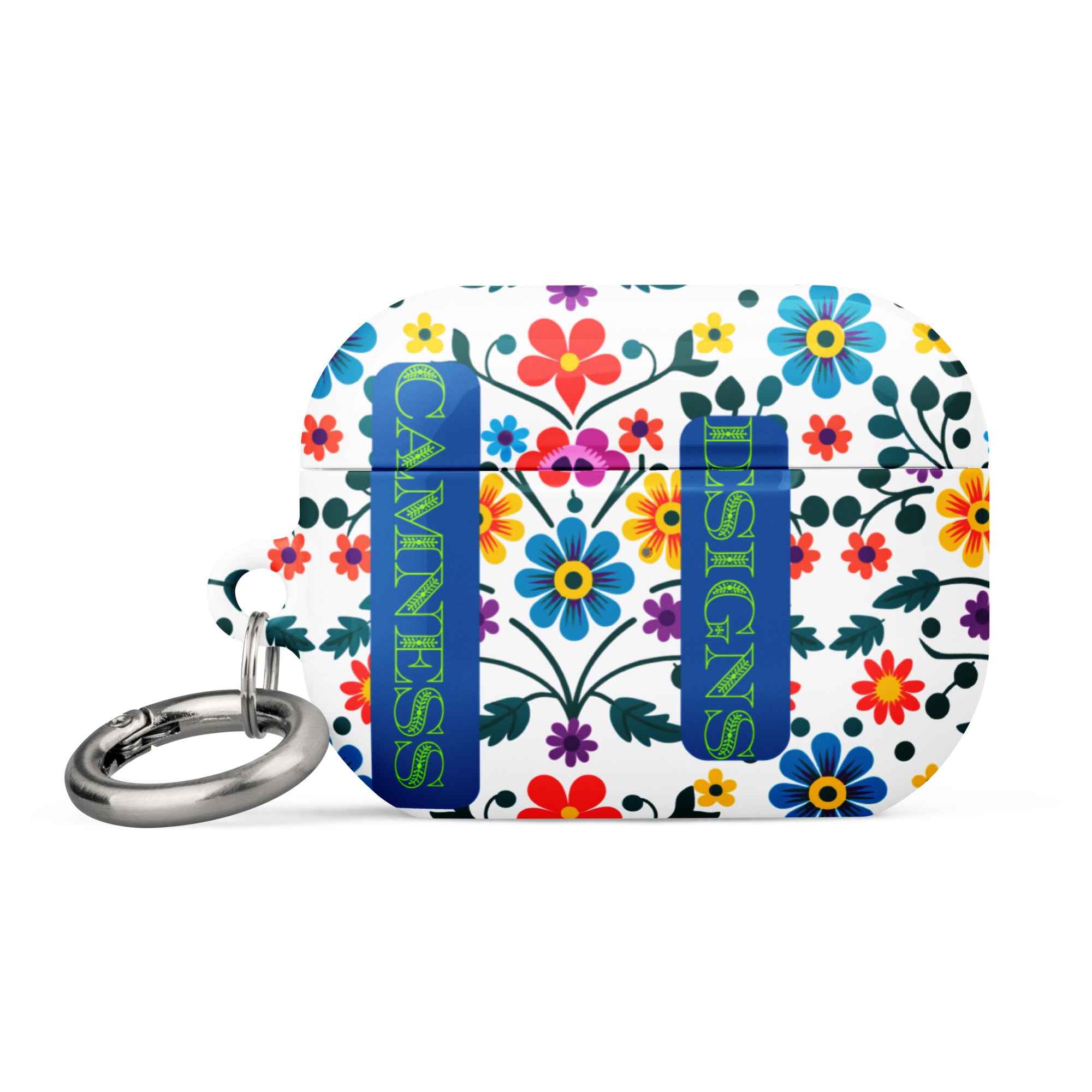 Mexican Embroidery Seamless Pattern, CALMNESS DESIGNS, Creative Designer's, Case for AirPods®