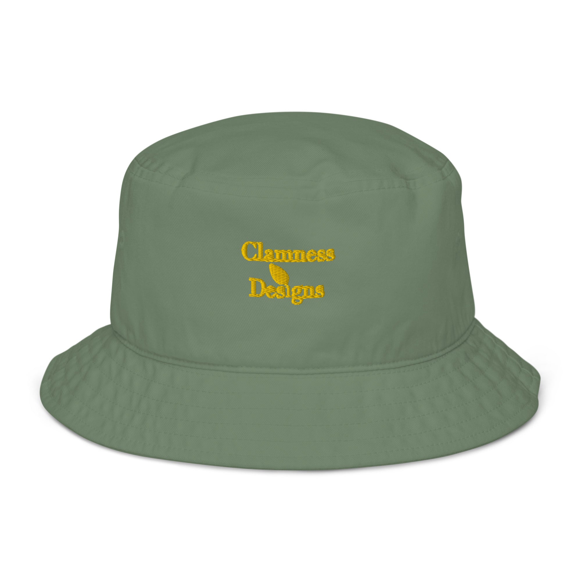 Wet Lemon Leah, Calmness Designs, Organic bucket hat