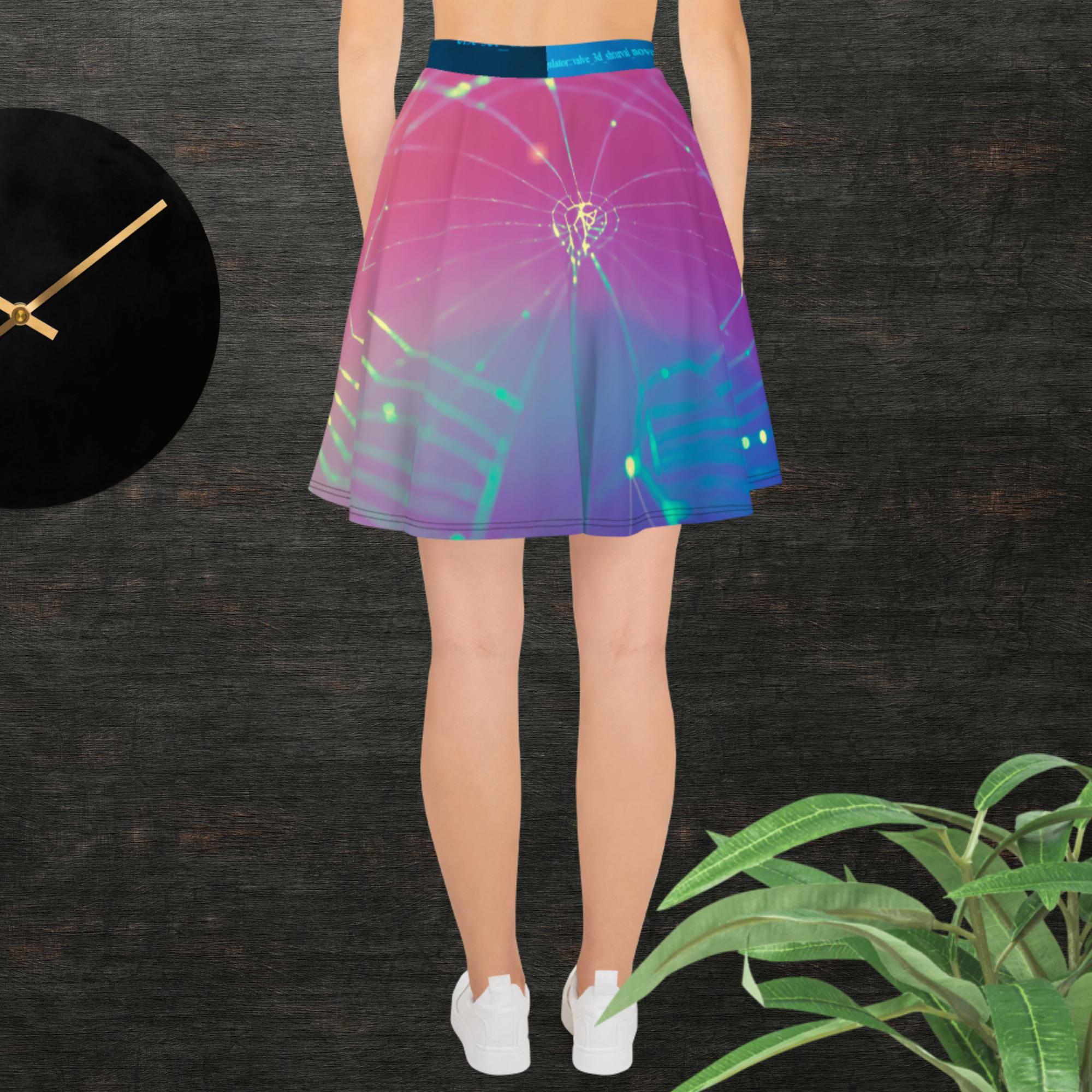 Spider Web, Designers Styles, Skater Skirt – Calmness Designs