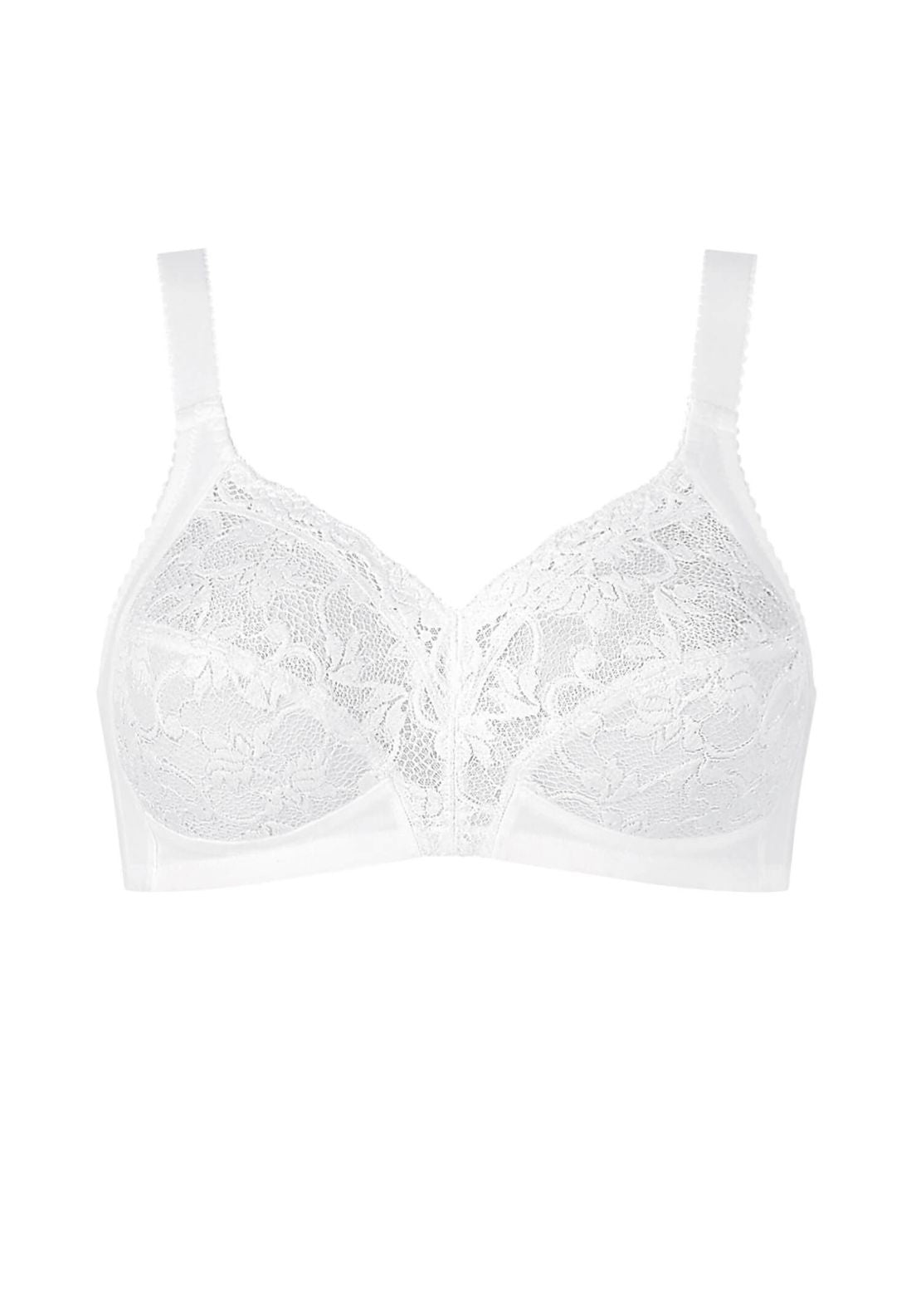 DOREEN+COTTON 01 Triumph Bra - White - Bra - E&M Stores