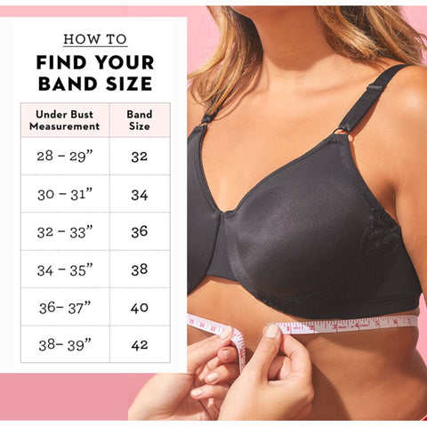 Know the right steps needed if you're measuring yourself for a bra