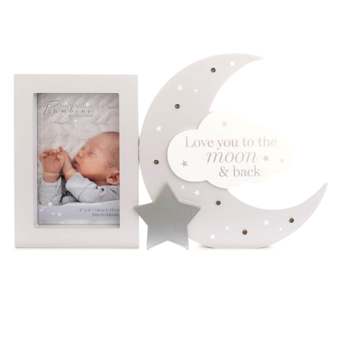 Love You To The Moon Light Up Photo Frame