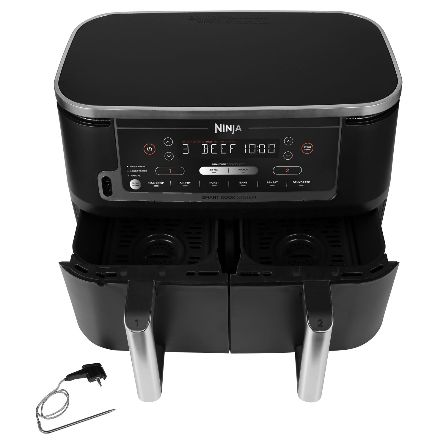 NINJA AF100UK Air Fryer - 3.8L Black - Expert Portlaoise