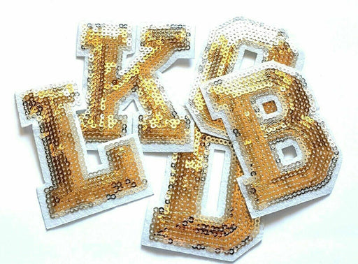 Iron Sequin Patches Letters, Patch Sewing Letter Sequin