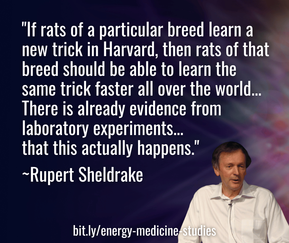 Rupert Sheldrake on Energy Medicine