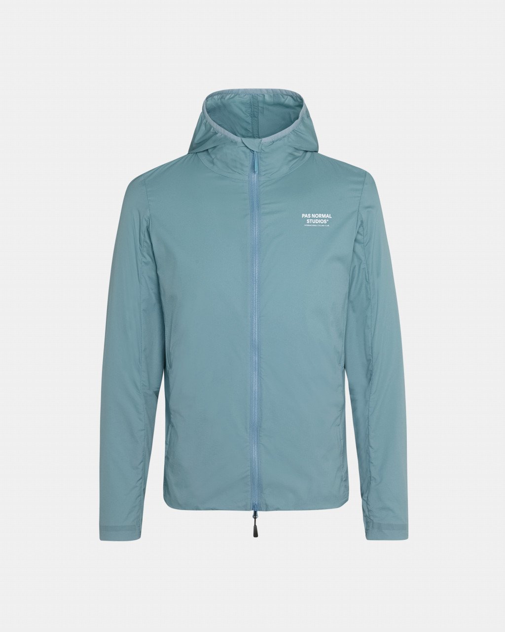 Men's Off-Race Stow Away Jacket - Dusty Blue - Pas Normal Studios