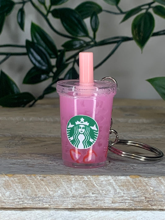 Iced Coffee Starbucks keychain – MH Creations Co