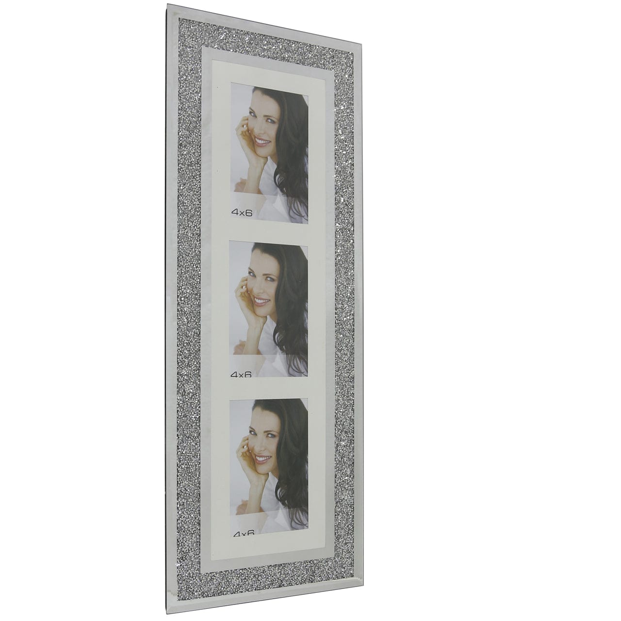 Maria 3 Photo Aperture Vertical Photo Frame 4x6 Set Of 2