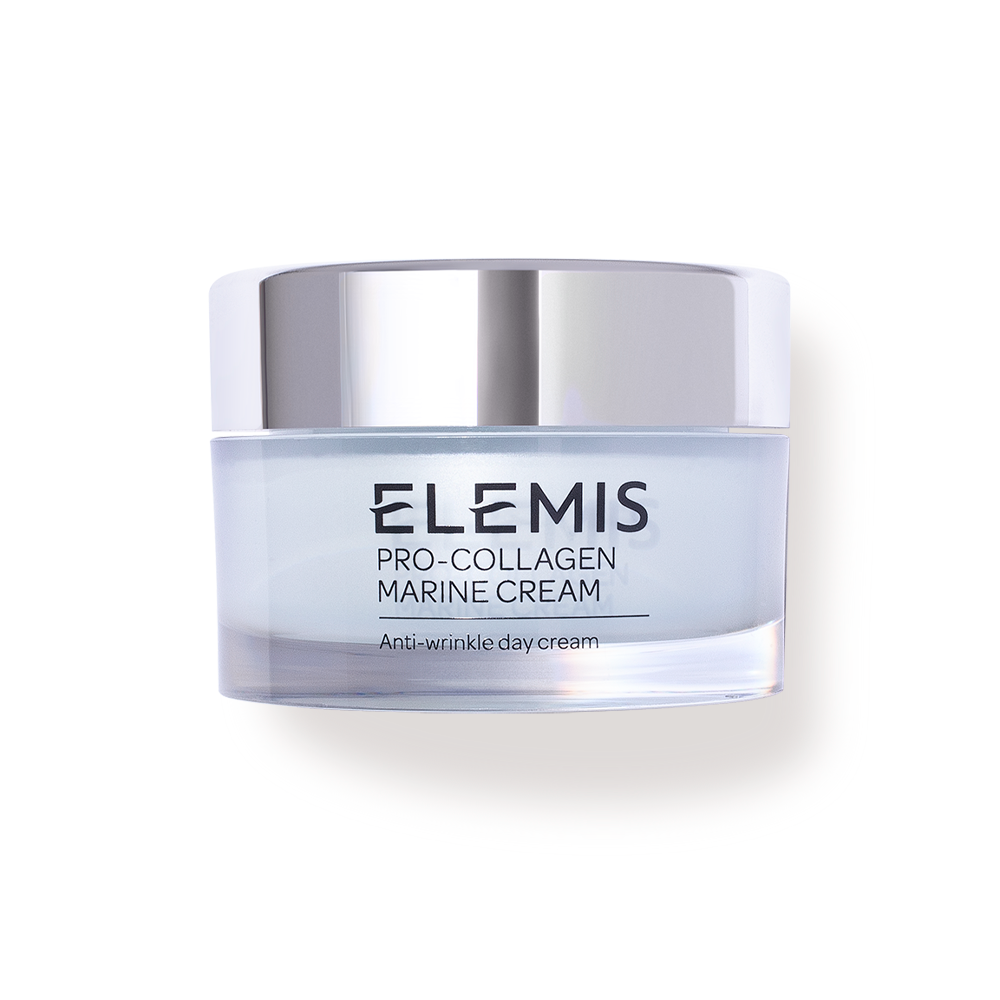 An image of Elemis Pro-Collagen Marine Cream Moisturizer with a white background