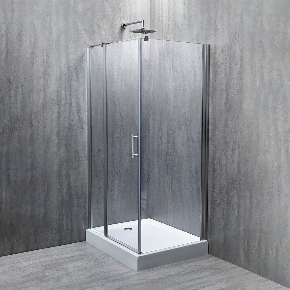 Cabină de duș dreptunghiulară Relax sticlă transparentă 6MM